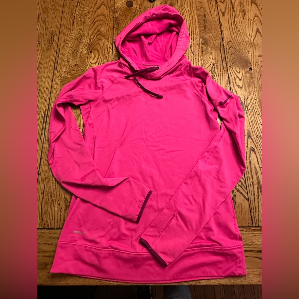 Nike pro dri fit long sleeve light weight sweatshirt size s